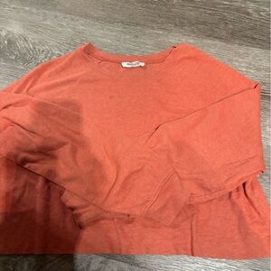 Double Zero Women's Crop Top in Vibrant Orange